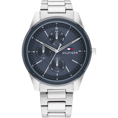 Ceas QUARTZ MAN TOMMY HILFIGER 1710532 argintiu albastru