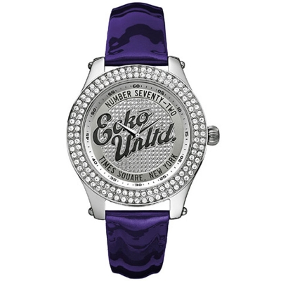 Ceas QUARTZ MARC ECKO E10038M3 pentru Femei argintiu violet