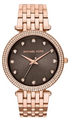 Ceas QUARTZ MICHAEL KORS MK3217 pentru Femei roz auriu maro