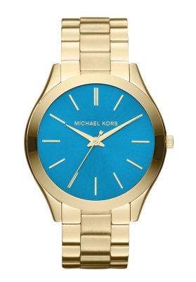 Ceas QUARTZ MICHAEL KORS MK3265 pentru Femei auriu albastru