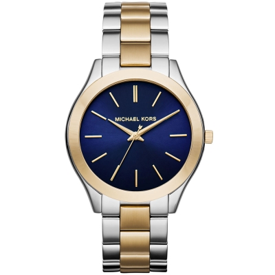 Ceas QUARTZ MICHAEL KORS MK3479 pentru Femei gri auriu albastru