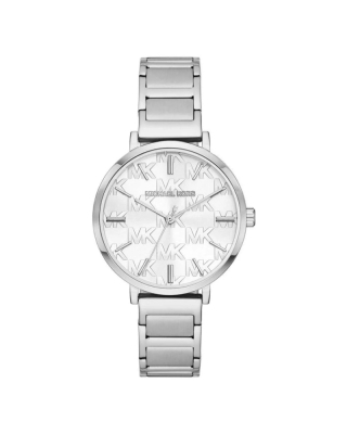 Ceas QUARTZ MICHAEL KORS MK4714 pentru Femei alb argintiu