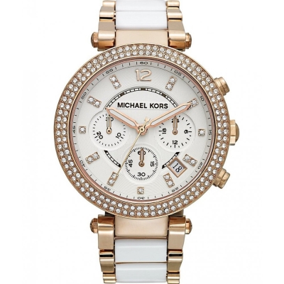 Ceas QUARTZ MICHAEL KORS MK5774 pentru Femei roz auriu alb