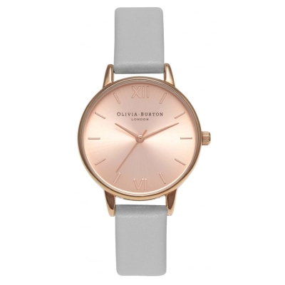 Ceas QUARTZ OLIVIA BURTON OB15MD46 pentru Femei roz gri