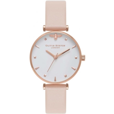 Ceas QUARTZ OLIVIA BURTON OB16AM95 pentru Femei roz alb