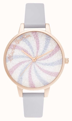 Ceas QUARTZ OLIVIA BURTON OB16CD03 pentru Femei roz gri multicolor