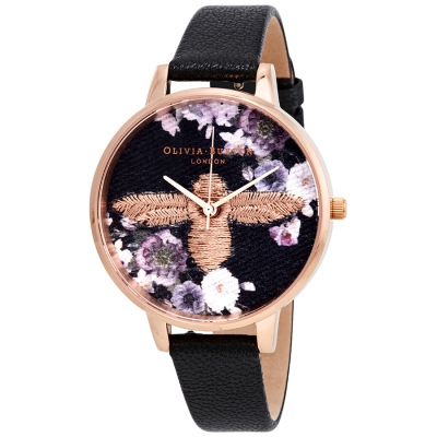 Ceas QUARTZ OLIVIA BURTON OB16EM02 pentru Femei roz negru