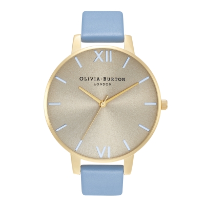 Ceas QUARTZ OLIVIA BURTON OB16EN15 pentru Femei auriu albastru