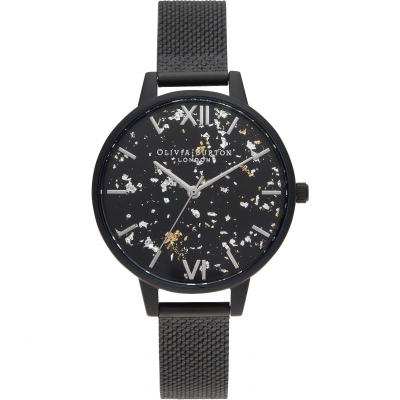 Ceas QUARTZ OLIVIA BURTON OB16GD16 pentru Femei negru