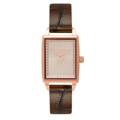 Ceas QUARTZ OLIVIA BURTON OB16SS40 pentru Femei roz maro