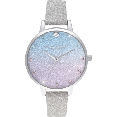 Ceas QUARTZ OLIVIA BURTON OB16US49 pentru Femei argintiu gri multicolor