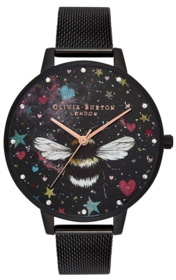 Ceas QUARTZ OLIVIA BURTON OB16WG87 pentru Femei negru multicolor