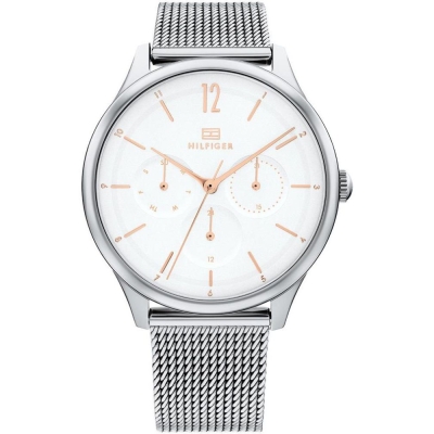 Ceas QUARTZ TOMMY HILFIGER 1782456 pentru Femei gri alb