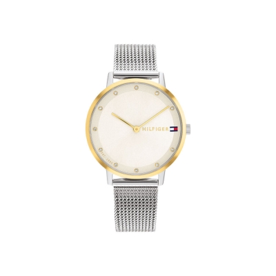 Ceas QUARTZ TOMMY HILFIGER 1782667 pentru Femei gri alb