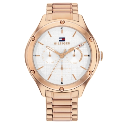 Ceas QUARTZ TOMMY HILFIGER 1782682 pentru Femei roz alb