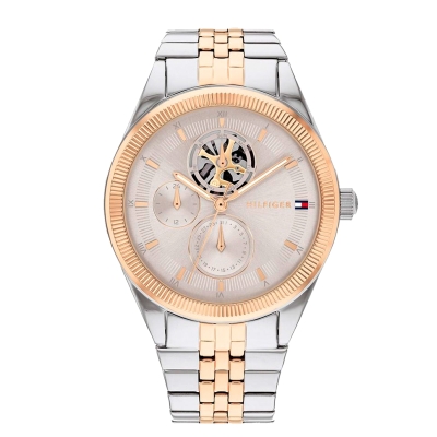 Ceas QUARTZ TOMMY HILFIGER 1782716 pentru Femei argintiu roz