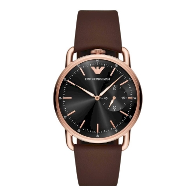 Ceas QUARTZ UNISEX ARMANI AR11337 roz maro negru