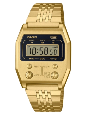 Ceas QUARTZ UNISEX CASIO A1100G-5EF auriu