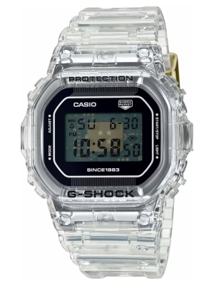 Ceas QUARTZ UNISEX CASIO DW-5040RX-7ER alb multicolor