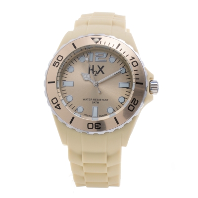 Ceas QUARTZ UNISEX HAUREX SC382UC1 crem bej