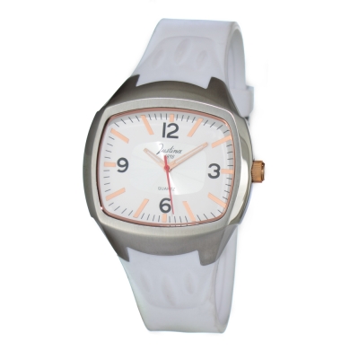 Ceas QUARTZ UNISEX JUSTINA JPB27 argintiu alb