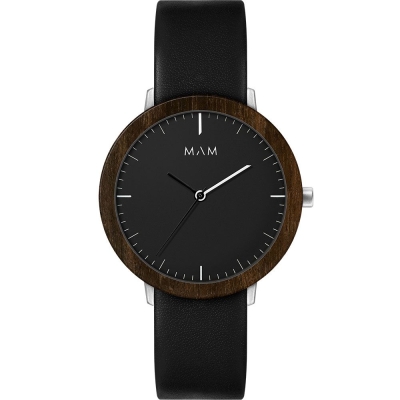 Ceas QUARTZ Unisex MAM MAM621 maro negru