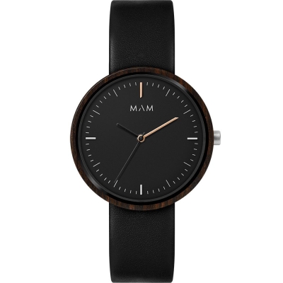 Ceas QUARTZ Unisex MAM MAM642 maro negru