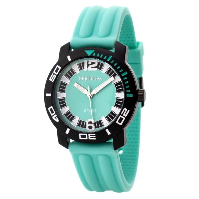 Ceas QUARTZ UNISEX PERTEGAZ P70442-A negru verde