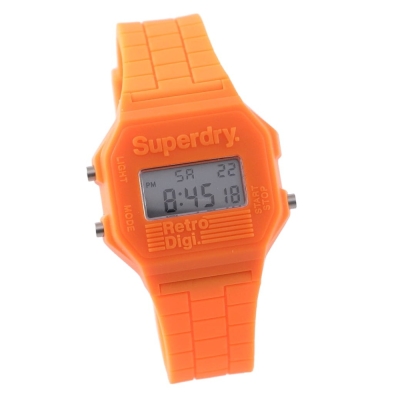 Ceas QUARTZ Unisex SUPERDRY SYL201O portocaliu gri