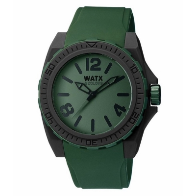 Ceas QUARTZ UNISEX WATX RWA1803 negru verde