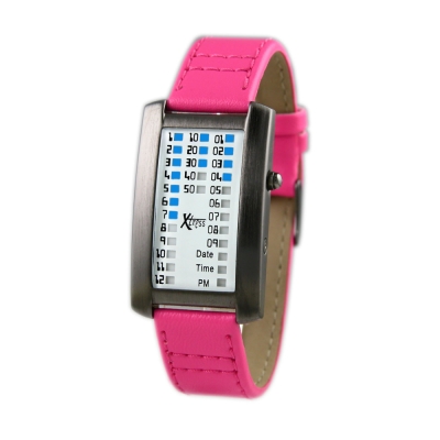 Ceas QUARTZ UNISEX XTRESS XDA1030F gri fucsia alb