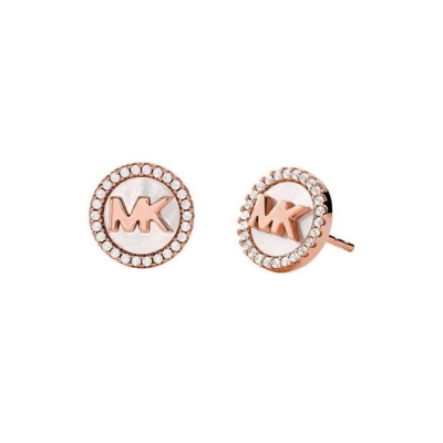 Michael Kors Michael Michael Kors Circle Logo Earrings