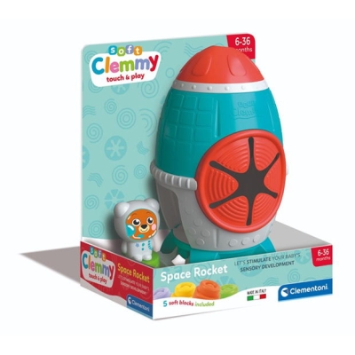 Clementoni Soft Clemmy - Space Rocket