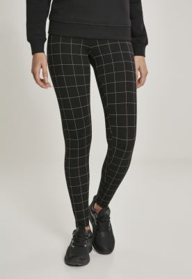 Colant Check High Waist dama Urban Classics