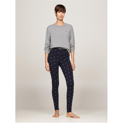 Tommy Hilfiger Legging Pj Set With Eyemask