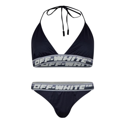 OFF WHITE Logo Band Bikini Sets