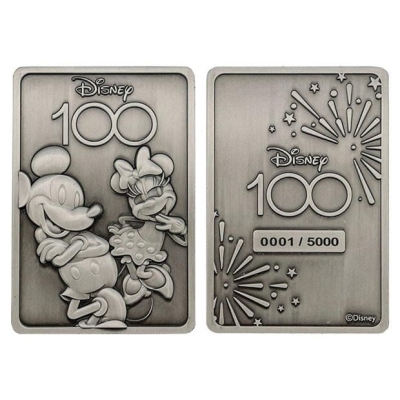 Disney Mickey & Minnie Disney 100th Collectible Ingot