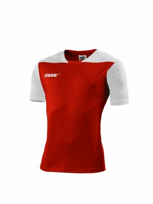 Tricou sport Dubai Rosso Bianco Max Sport