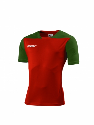 Tricou sport Dubai Rosso Verde Max Sport