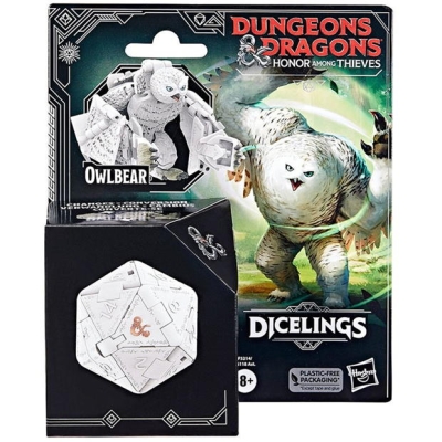 Dungeons and Dragons Dungeons & Dragons Dicelings - White Owlbear