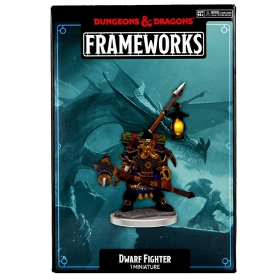 Dungeons and Dragons Dungeons & Dragons Frameworks: Dwarf Fighter Male