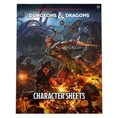 Dungeons and Dragons Dungeons & Dragons Character sheets