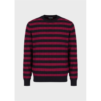 EMPORIO ARMANI Emporio Stripe Swetr Sn99