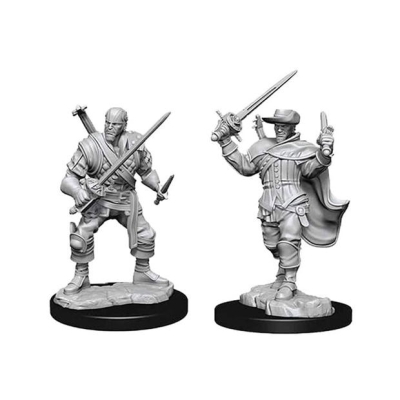 Esdevium Games Dungeons & Dragons Nolzurs Minis: Human Bard Male