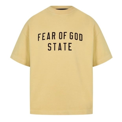 Tricou FEAR OF GOD ESSENTIALS Heavy Crewneck copil