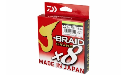 J-BRAID GRAND X8E CHARTR 018MM 12,5KG 270M DAIWA