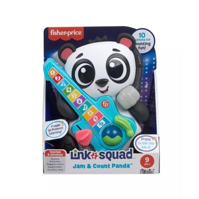 Fisher Price Link Squad Jam & Count Panda