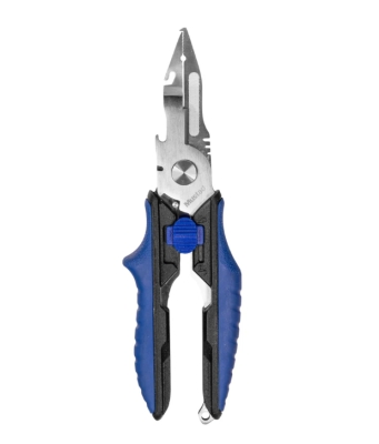 FOARFECA COLAPSIBLE MINI MULTI TOOL 10,2CM albastru MUSTAD