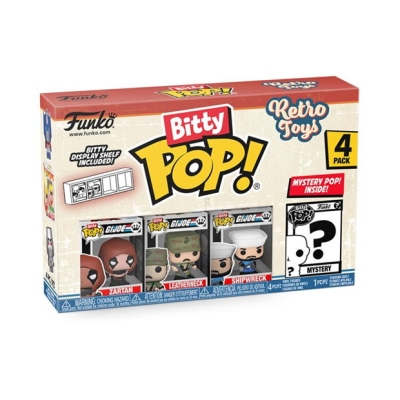 FUNKO Bitty POP: Retro Toys- GI Joe 4PK¿