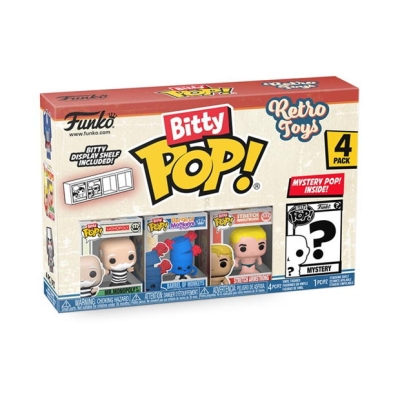 FUNKO Bitty POP: Retro Toys- Mr. Monopoly 4PK